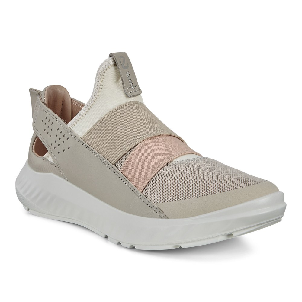 Slip On Mujer - ECCO St.1 Lite Sneakers - Beige - HIY043756